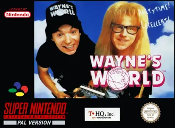 Wayne's World (Europe) box cover front